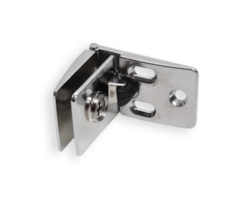 SATINATED CENTRAL GLASS DOOR HINGE